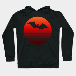 Blood Orange Bat Silhouette Hoodie